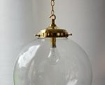 School opal globe pendant lamp